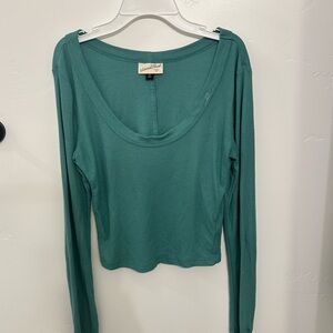Green long sleeve